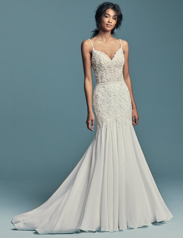 Maggie Sottero "Imani" Wedding Dress UK12 - Mathilda Rose