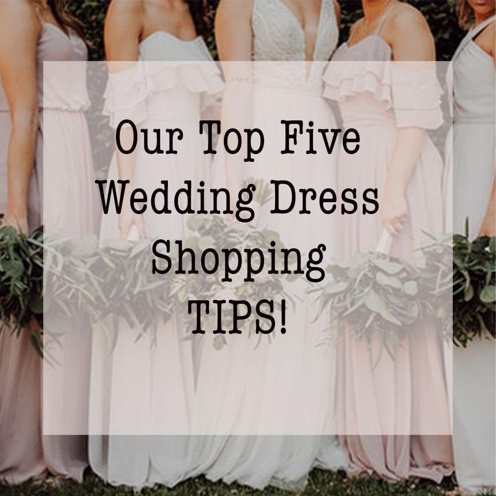 Top 5 Wedding Dress Shopping TIPS! - Mathilda Rose